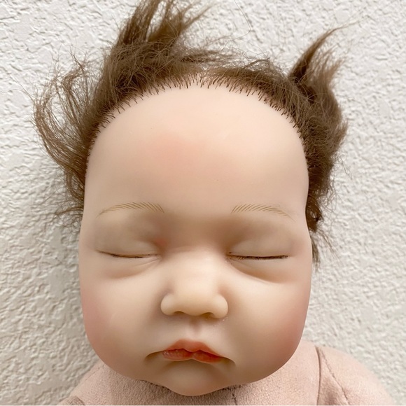 Adorable Kaydora Reborn 20 inch Silicone Baby Girl Doll With Painted Nails - Picture 5 of 13